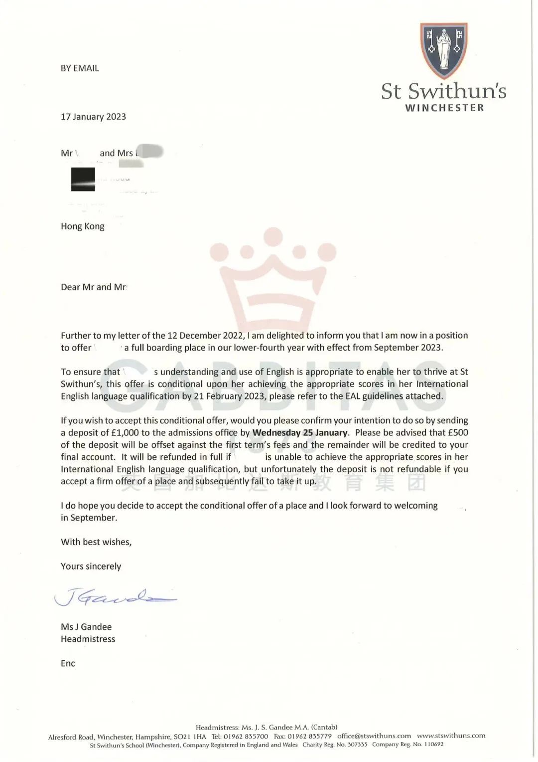九大公学Winchester College新增奖学金，Y9/Y12可申，25%学费减免