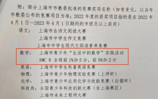 AMC8数学竞赛和校内数学考察内容有何差异？AMC8数学竞赛对标国内几年级呢？