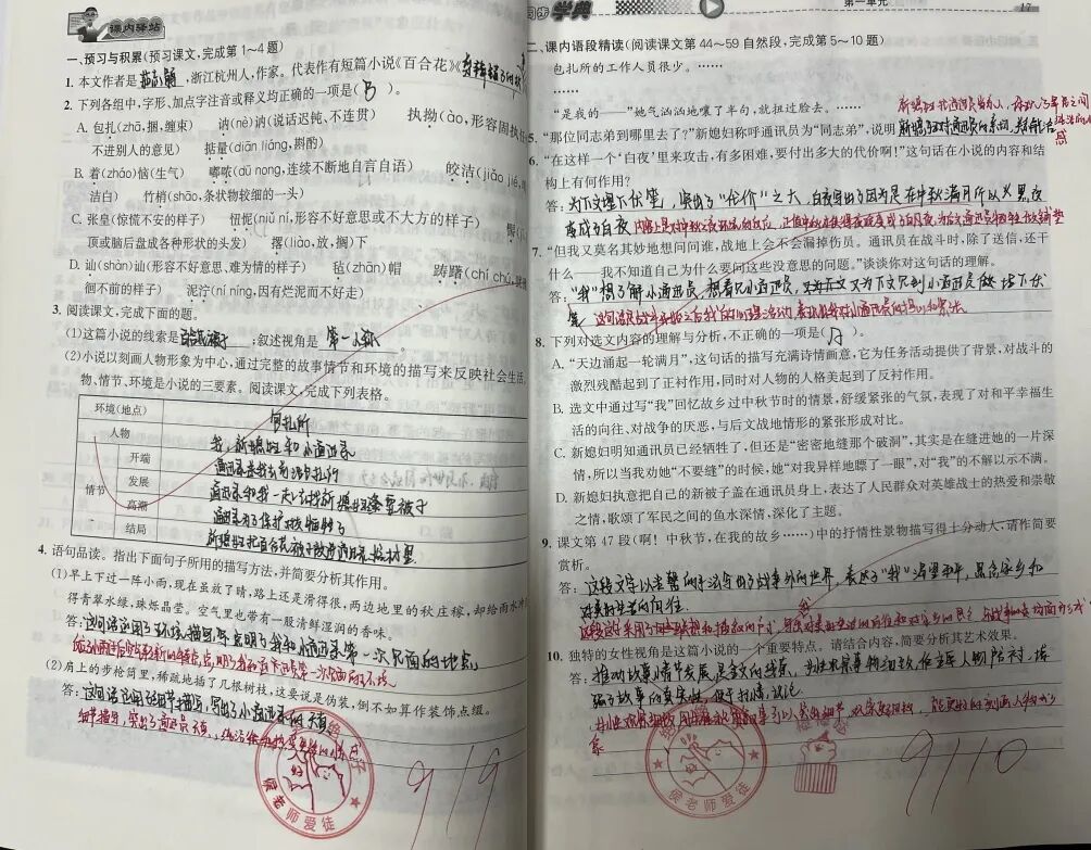 笔墨生辉处 学风正当时|上机构雅学校2025学年第一学期教案检查及作业评比