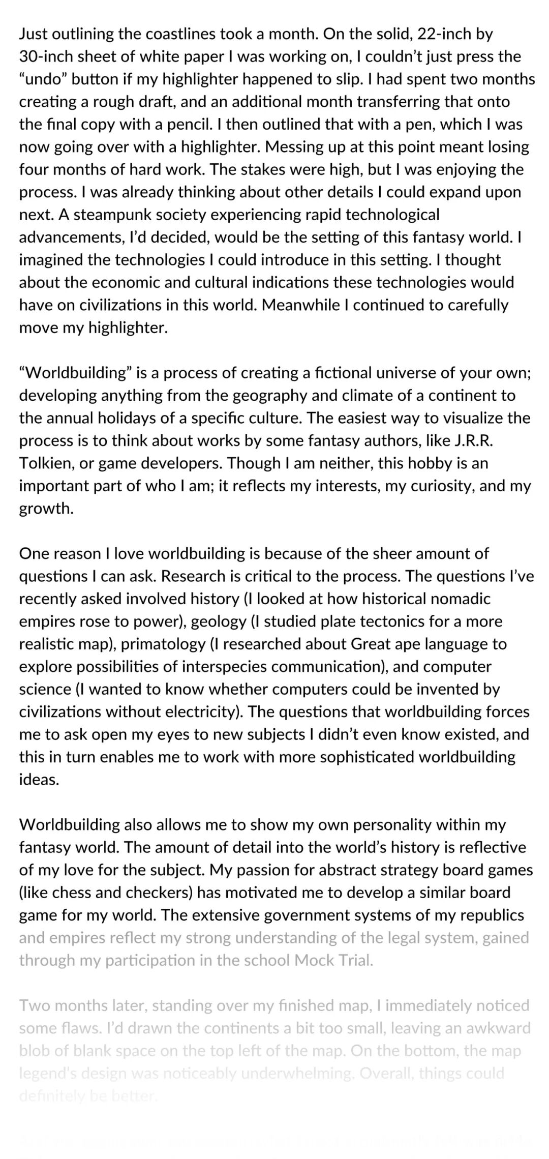 约翰霍普金斯最新成功文书曝光！看完这篇，你也能写出录取级别文书！