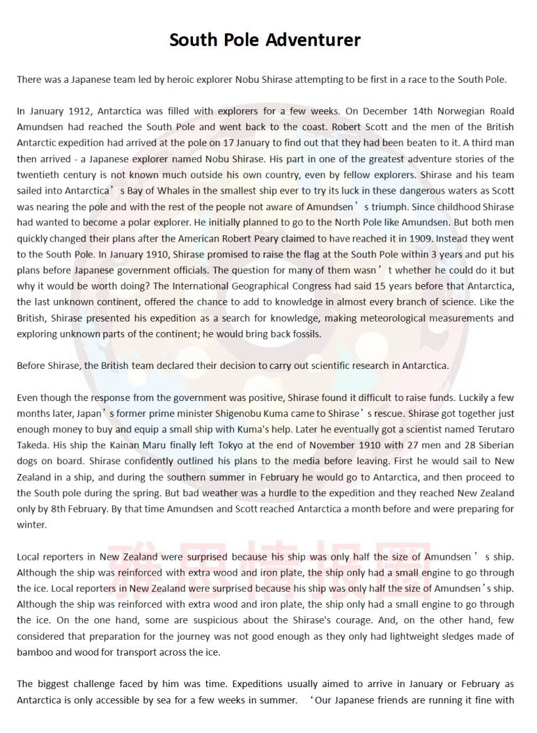 11月1日雅思考题回忆+阅读原文汇总