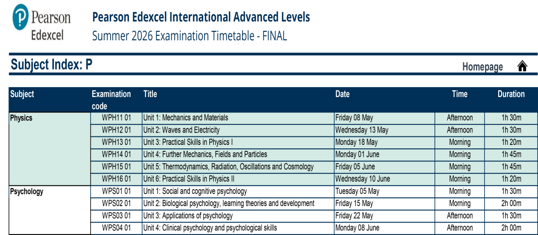 更新！2025年夏季IG&Alevel大考时间表全部出来了！