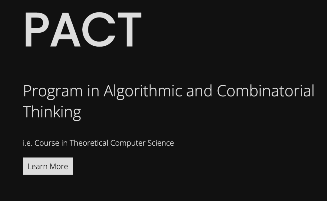 2026|普林斯顿PACT算法与组合夏校,已开申!USACO官方唯一推荐的宝藏夏校! 2026|普林斯顿PACT算法与组合夏校,已开申!USACO官方唯一推荐的宝藏夏校!