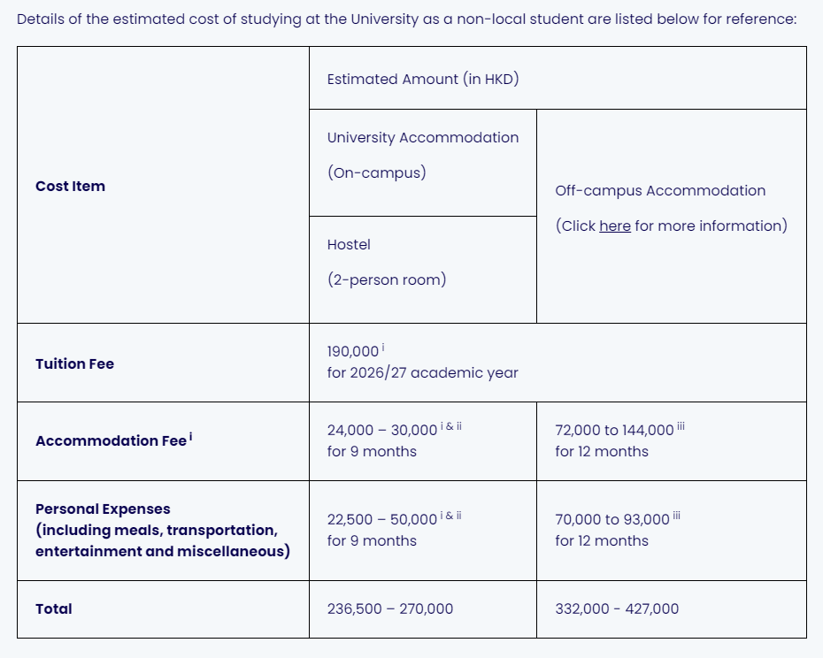 2026年港八大本科国际生&高考生申请指南!时间线、费用&成绩要求 2026年港八大本科国际生&高考生申请指南!时间线、费用&成绩要求
