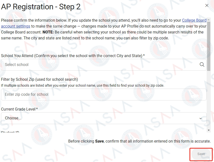 2026AP报考丨韩国、新加坡考区第二轮报考指南