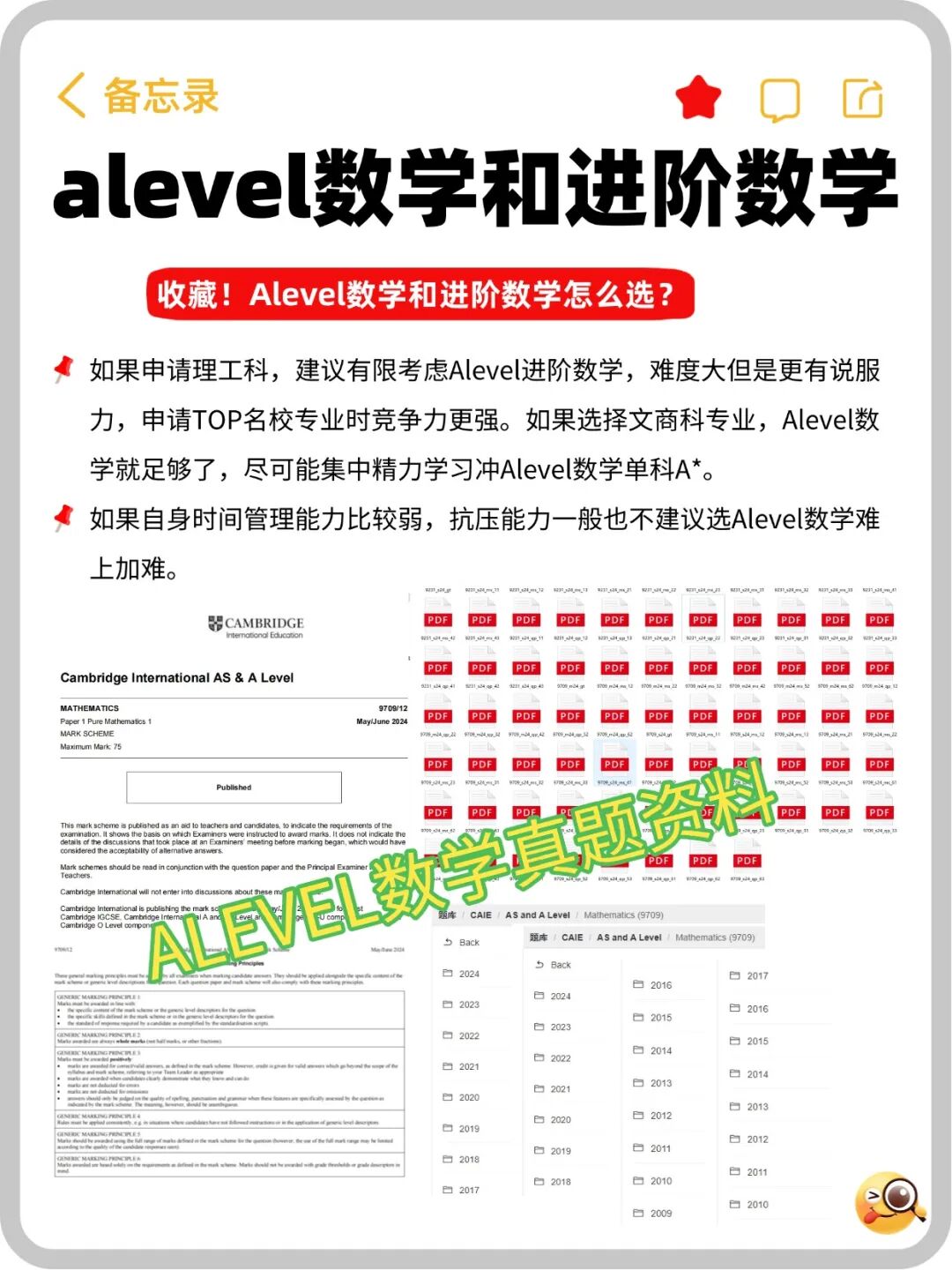 alevel进阶数学内容超全总结，一文讲清楚！