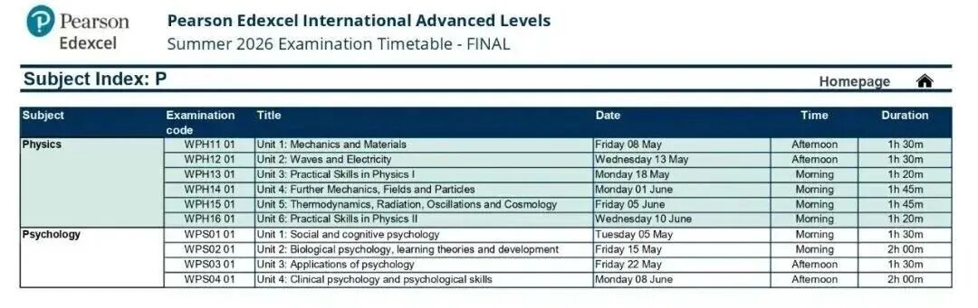 A-Level|2026年夏季大考时间提前!三大考试局最新安排汇总发布 A-Level|2026年夏季大考时间提前!三大考试局最新安排汇总发布