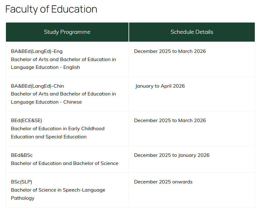 2026年香港大学面邀到！各专业面试时间已正式发布！