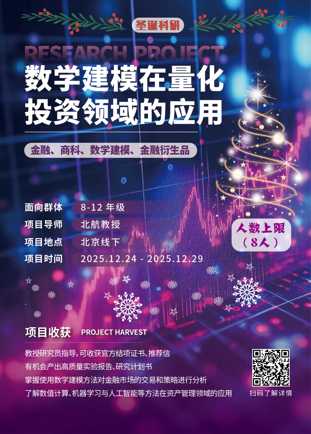 项目合集 | 机构2025圣诞&2026寒假项目全新线下科研项目特辑