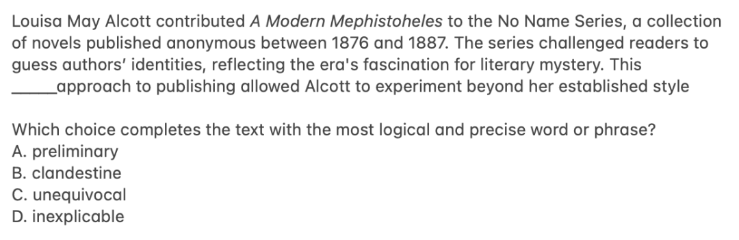 SAT考情｜11月SAT阅读词汇题难爆了！真题解析带你一窥究竟