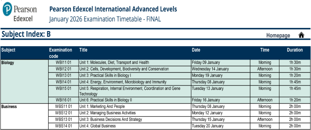 2025年夏季IG&Alevel大考时间表全部出来了！