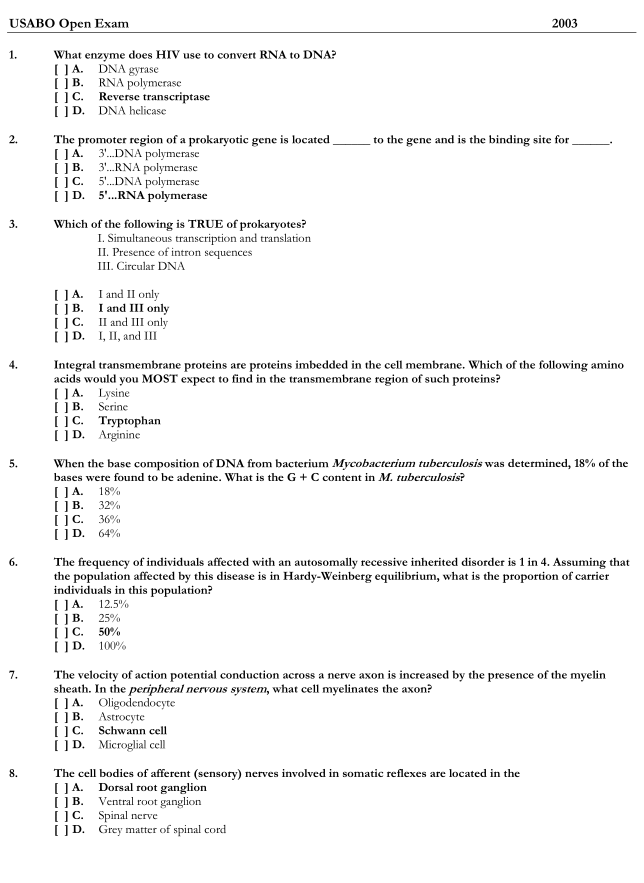 USABO/BBO考试内容双线重合,如何双线备考? USABO/BBO考试内容双线重合,如何双线备考?