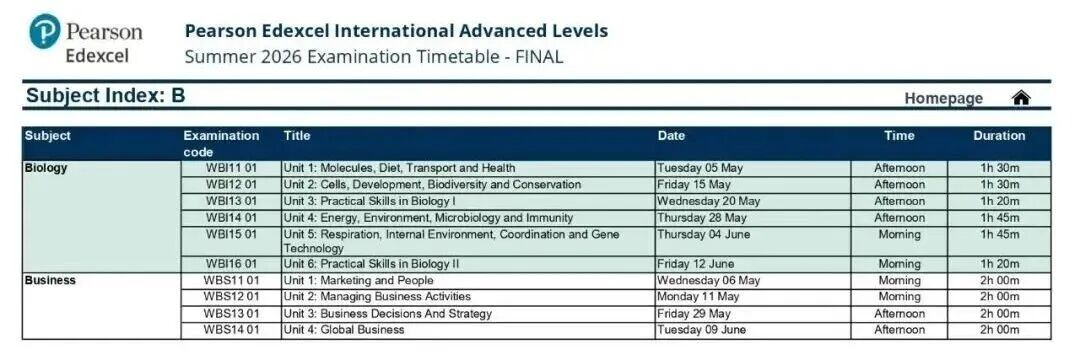 A-Level|2026年夏季大考时间提前!三大考试局最新安排汇总发布 A-Level|2026年夏季大考时间提前!三大考试局最新安排汇总发布