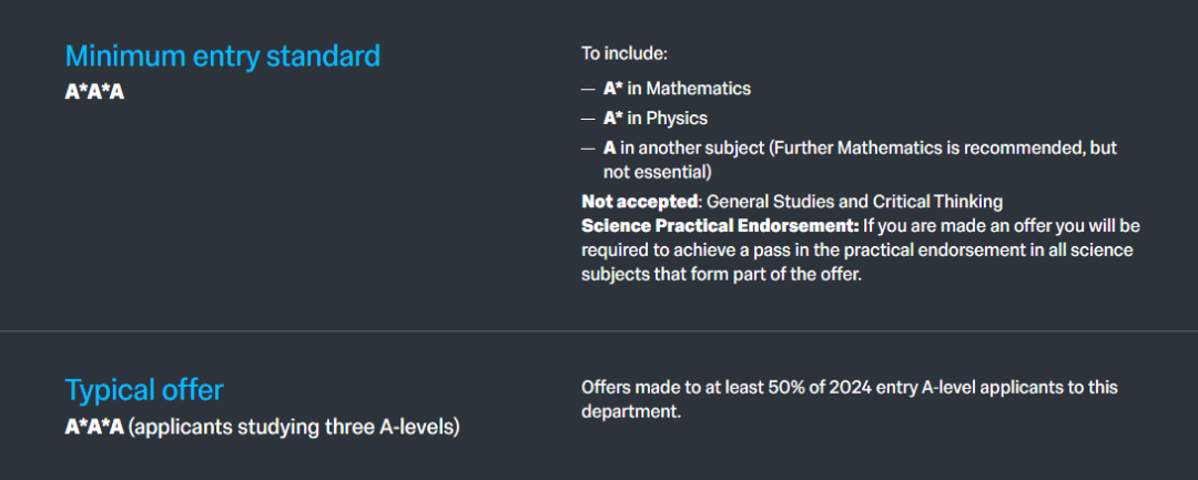 官网公布!帝国理工最新Con要求一览! 官网公布!帝国理工最新Con要求一览!