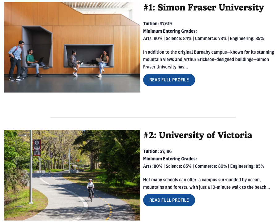 麦考林2026加拿大大学排名!多大稳坐第一,阿尔伯塔挤下滑铁卢进Top5! 麦考林2026加拿大大学排名!多大稳坐第一,阿尔伯塔挤下滑铁卢进Top5!