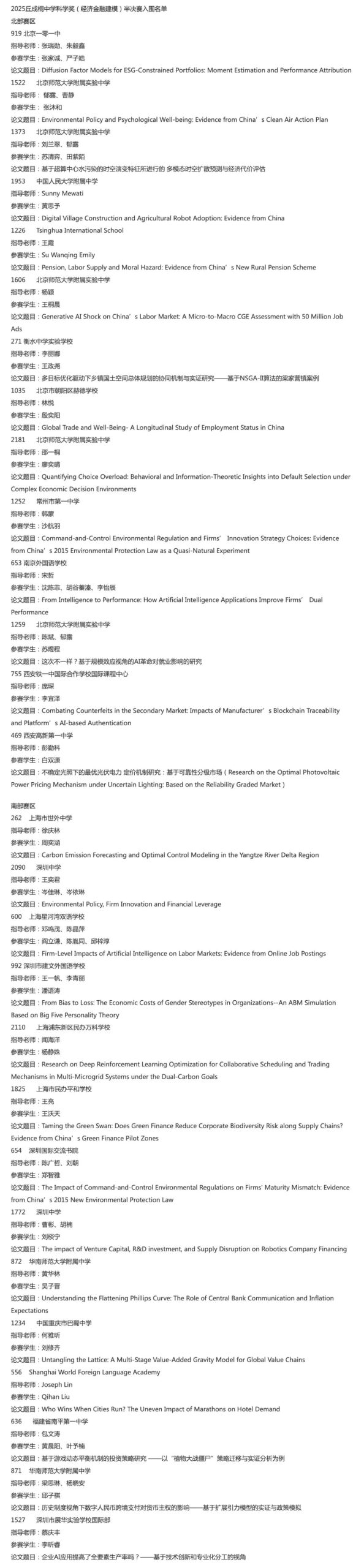 丘成桐三大赛区同步推进，最新赛程速递！