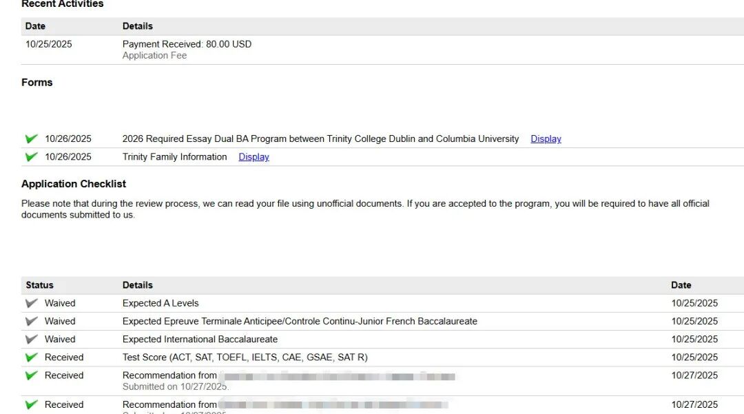 美国大学早申提交后的注意事项 千万别躺平！