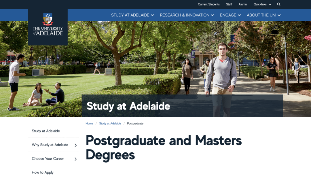 阿德莱德大学：澳大利亚第三古老的大学