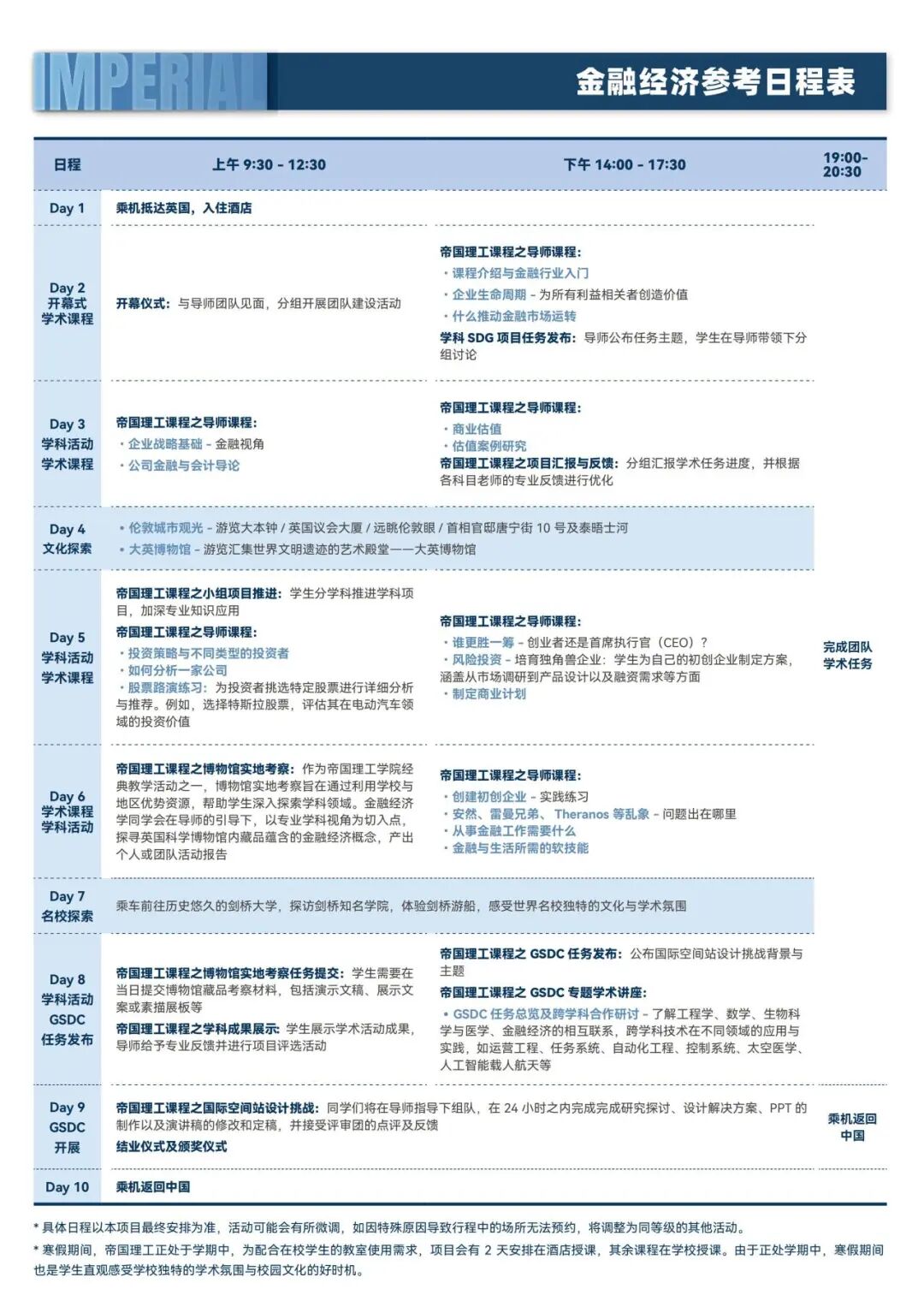 【高中】寒假去帝国理工！数学/工程/生物/金融经济！IC的冬校果然与众不同！
