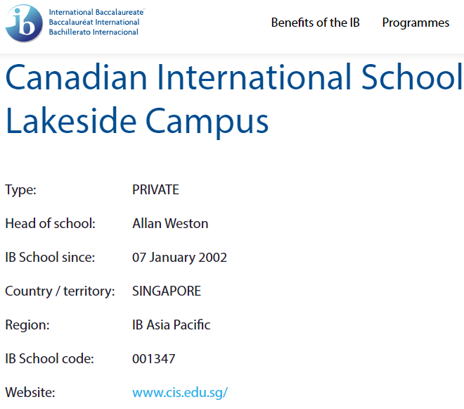 新加坡加拿大国际学校CIS:沉浸式双语教育与全IB体系的卓越学府 新加坡加拿大国际学校CIS:沉浸式双语教育与全IB体系的卓越学府