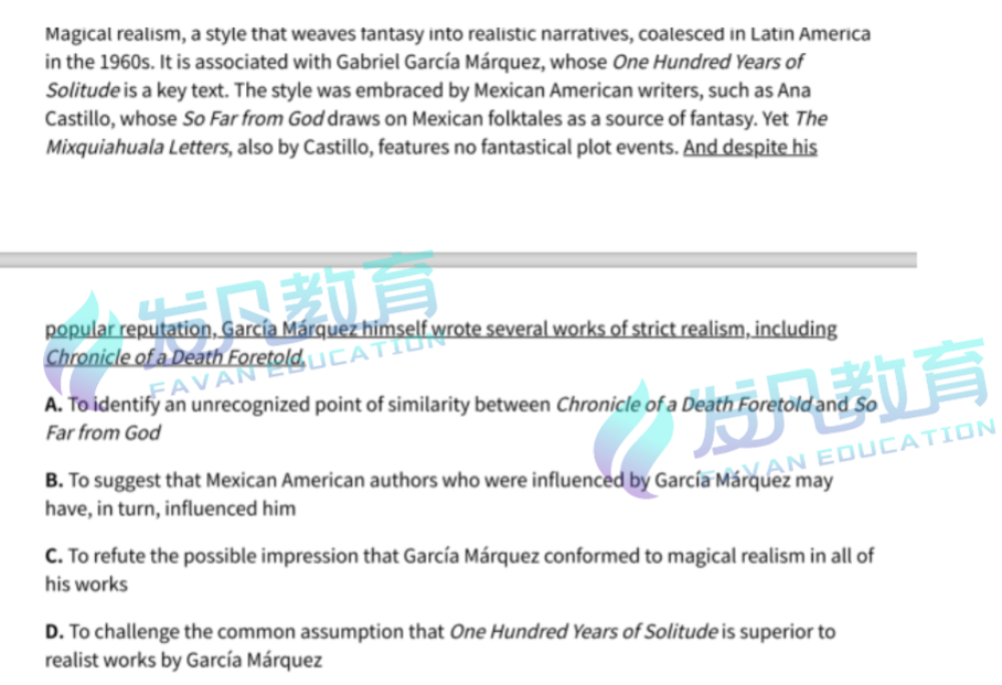 11月机考SAT考情回顾|部分同学抽中了非常「魔幻现实」的考题组合~ 11月机考SAT考情回顾|部分同学抽中了非常「魔幻现实」的考题组合~