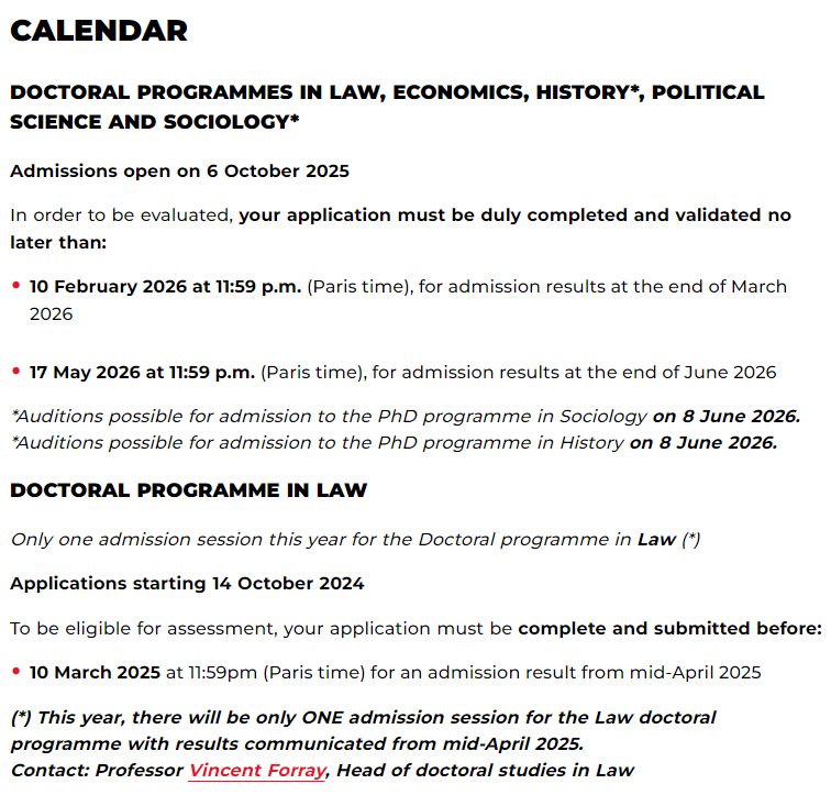 26fall申请季 | 巴政研究学院3年制博士网申批次时间公布! 26fall申请季 | 巴政研究学院3年制博士网申批次时间公布!