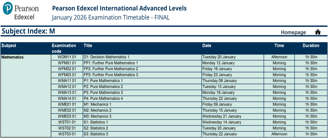 更新！2025年夏季IG&Alevel大考时间表全部出来了！
