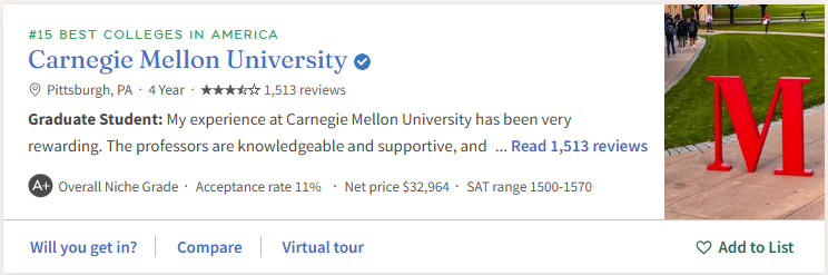 最注重真实体验的排名来了!2026年Niche全美最佳大学排名公布! 最注重真实体验的排名来了!2026年Niche全美最佳大学排名公布!