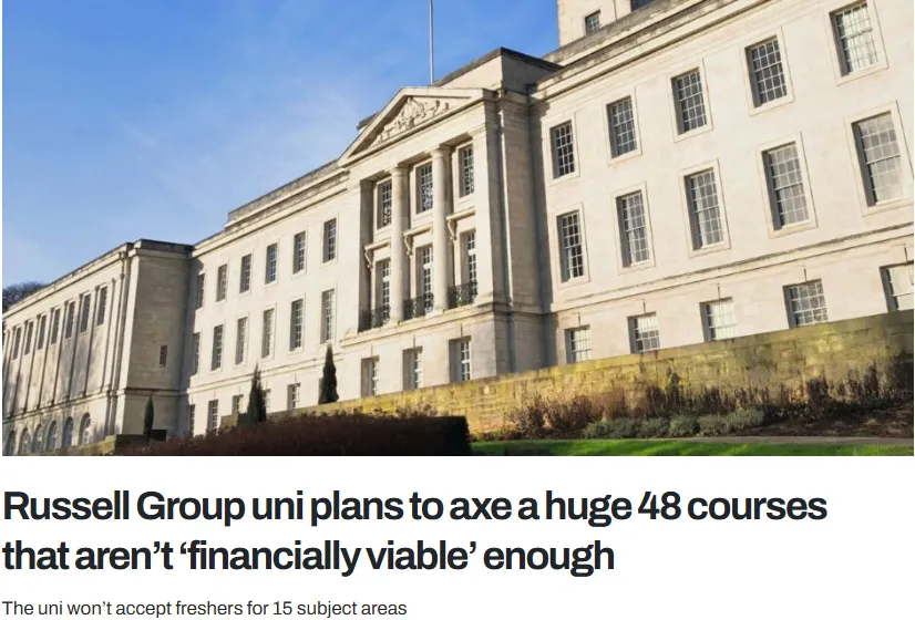 英国一所QS百强校官宣暂停48个专业招生！NYU官宣新增数学、计算与数据科学学院！