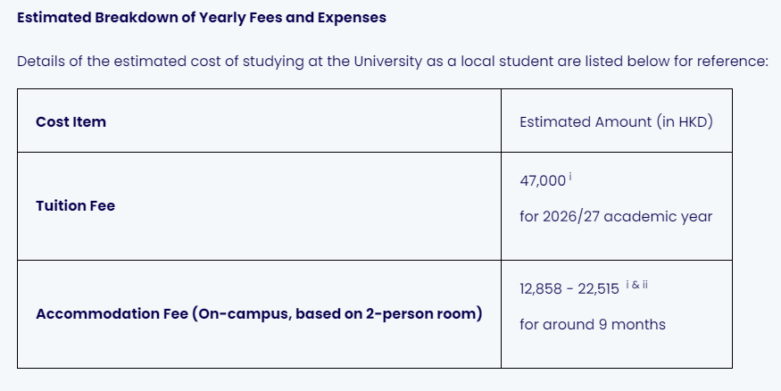 2026年港八大本科国际生&高考生申请指南!时间线、费用&成绩要求 2026年港八大本科国际生&高考生申请指南!时间线、费用&成绩要求