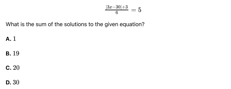 Ashley专栏|2025年11月SAT亚太地区数学考情回顾