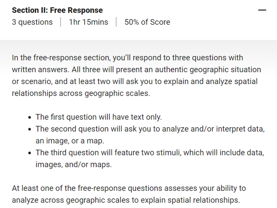AP Human Geography 各章节重点 AP Human Geography 各章节重点