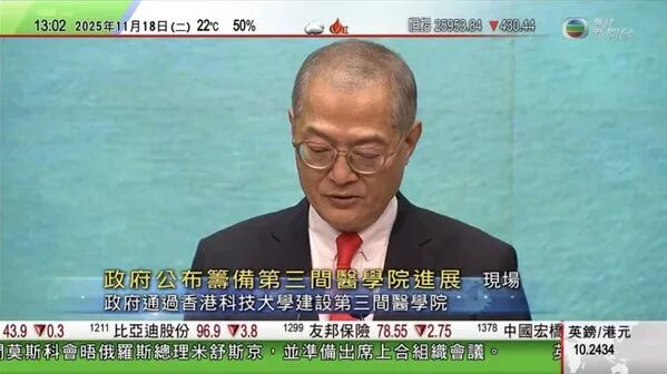 重磅！香港科技大学获准筹办香港第三间医学院！