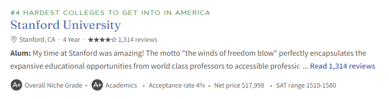颠覆认知！美国大众点评发布最难进的10所美国大学，小心变陪跑炮灰！