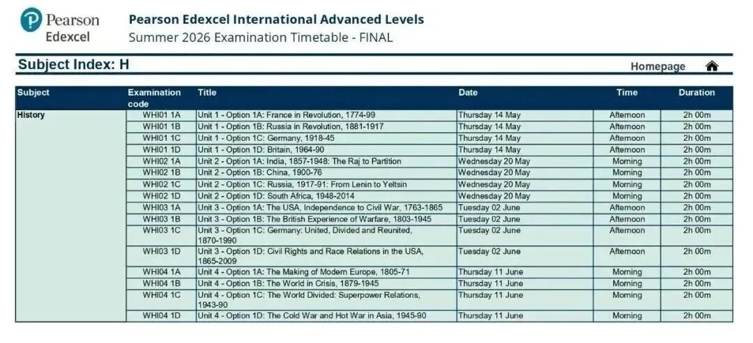 A-Level|2026年夏季大考时间提前!三大考试局最新安排汇总发布 A-Level|2026年夏季大考时间提前!三大考试局最新安排汇总发布