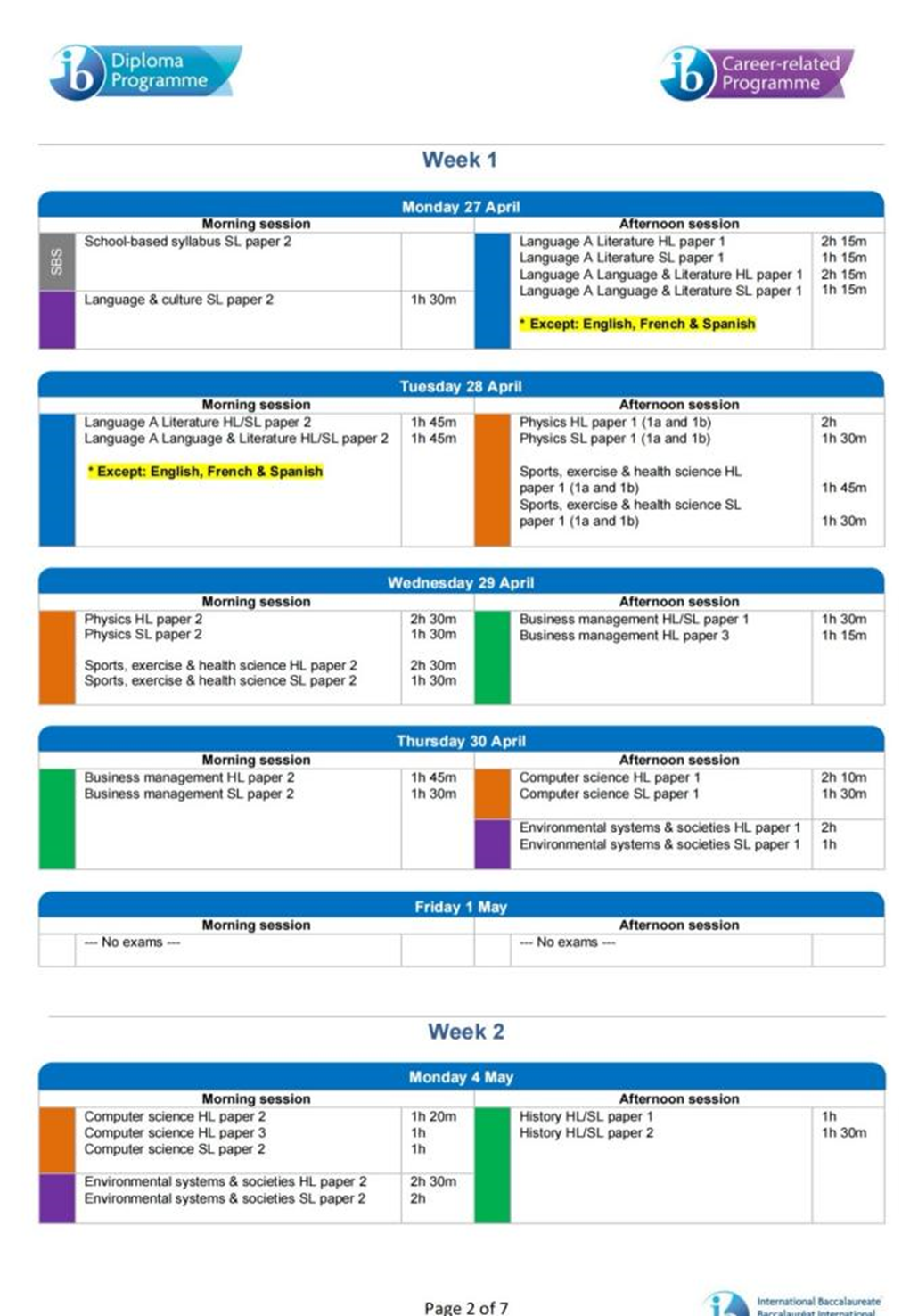 26年IB大考考纲新变化！数学考试时间延长！语言A将迎来首考！附IB课程！