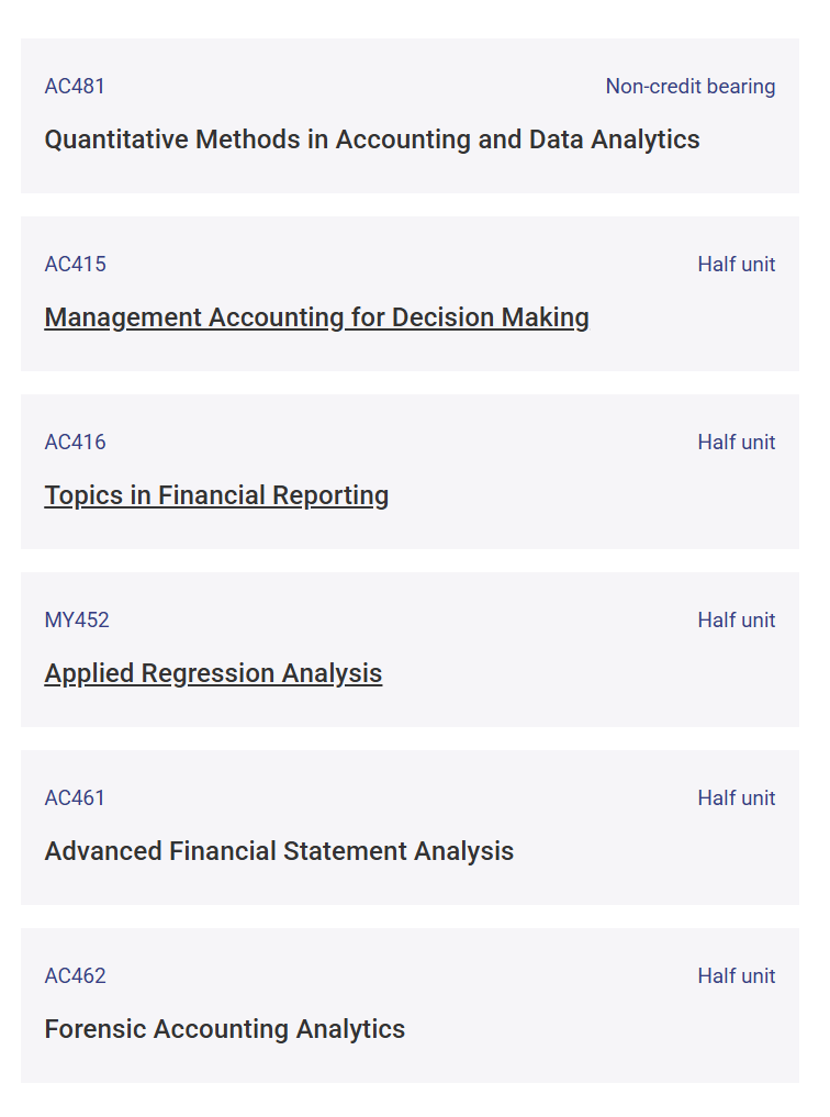 LSE 26fall新项目：会计+数据的王炸组合！
