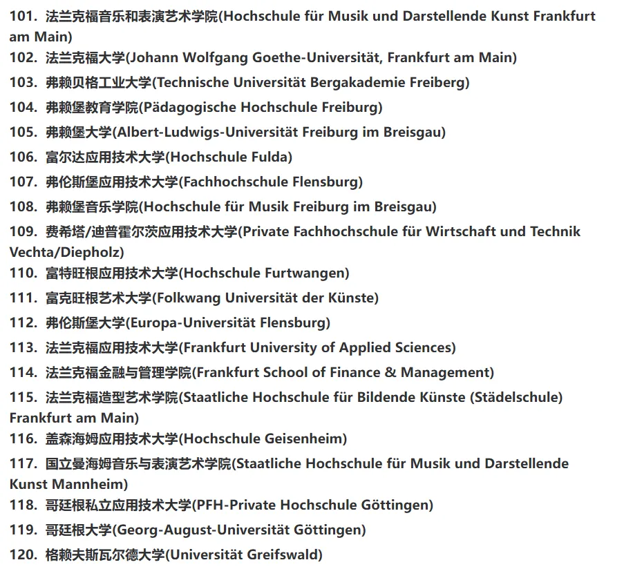 德国留学 | 283所教育部认可的德国院校名单（2025更新版）一段被“承认”的人生旅程