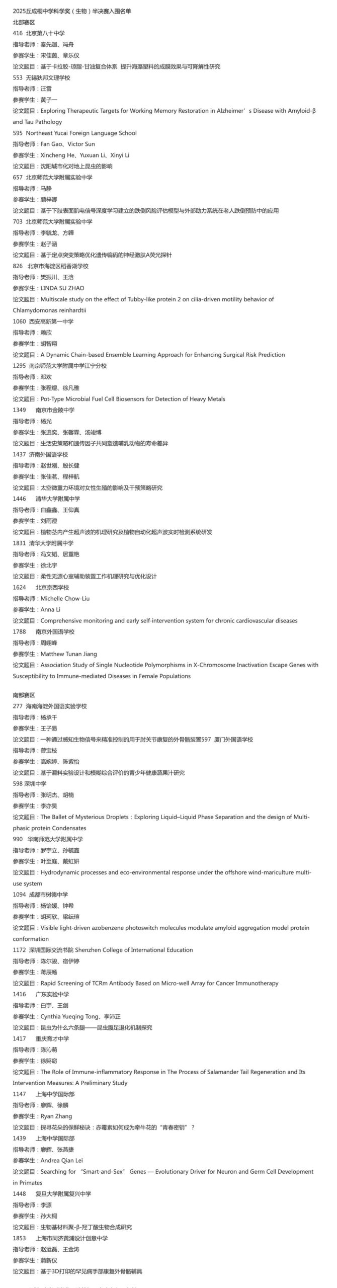 丘成桐三大赛区同步推进，最新赛程速递！