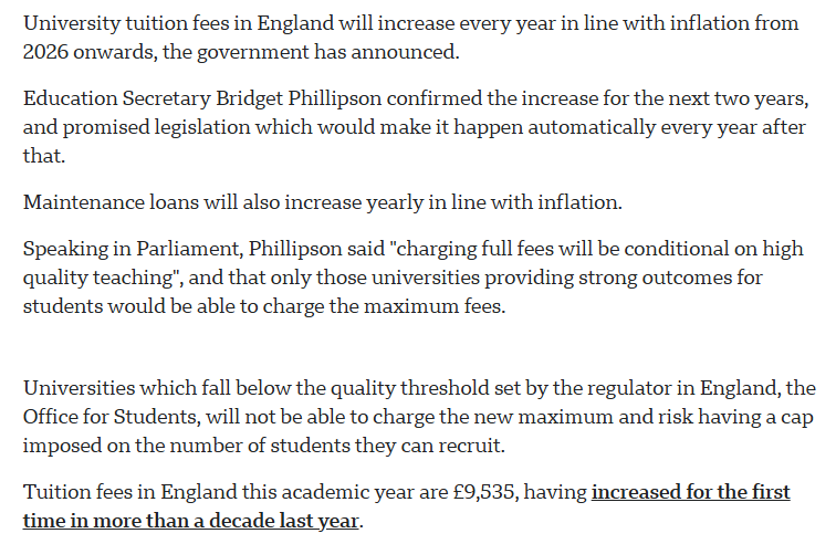 英国大学学费新政曝出,学校越好学费越贵?! 英国大学学费新政曝出,学校越好学费越贵?!