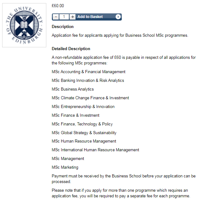 QS前百不收留学生申请费的几个大学专业