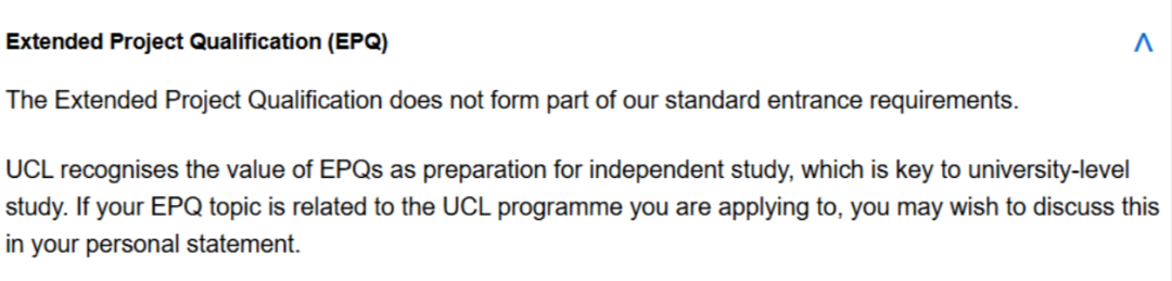 什么是EPQ？EPQ对申请有用吗？