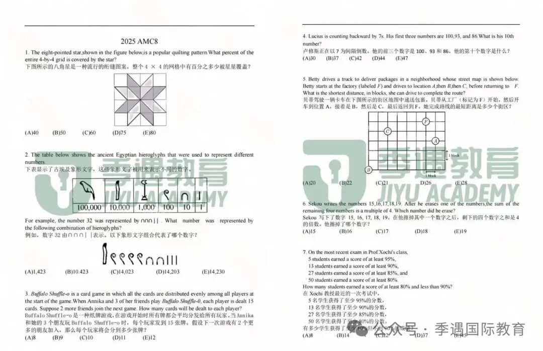 小学家长必读:没学过奥数能考AMC8竞赛吗?哪些学生适合AMC8? 小学家长必读:没学过奥数能考AMC8竞赛吗?哪些学生适合AMC8?