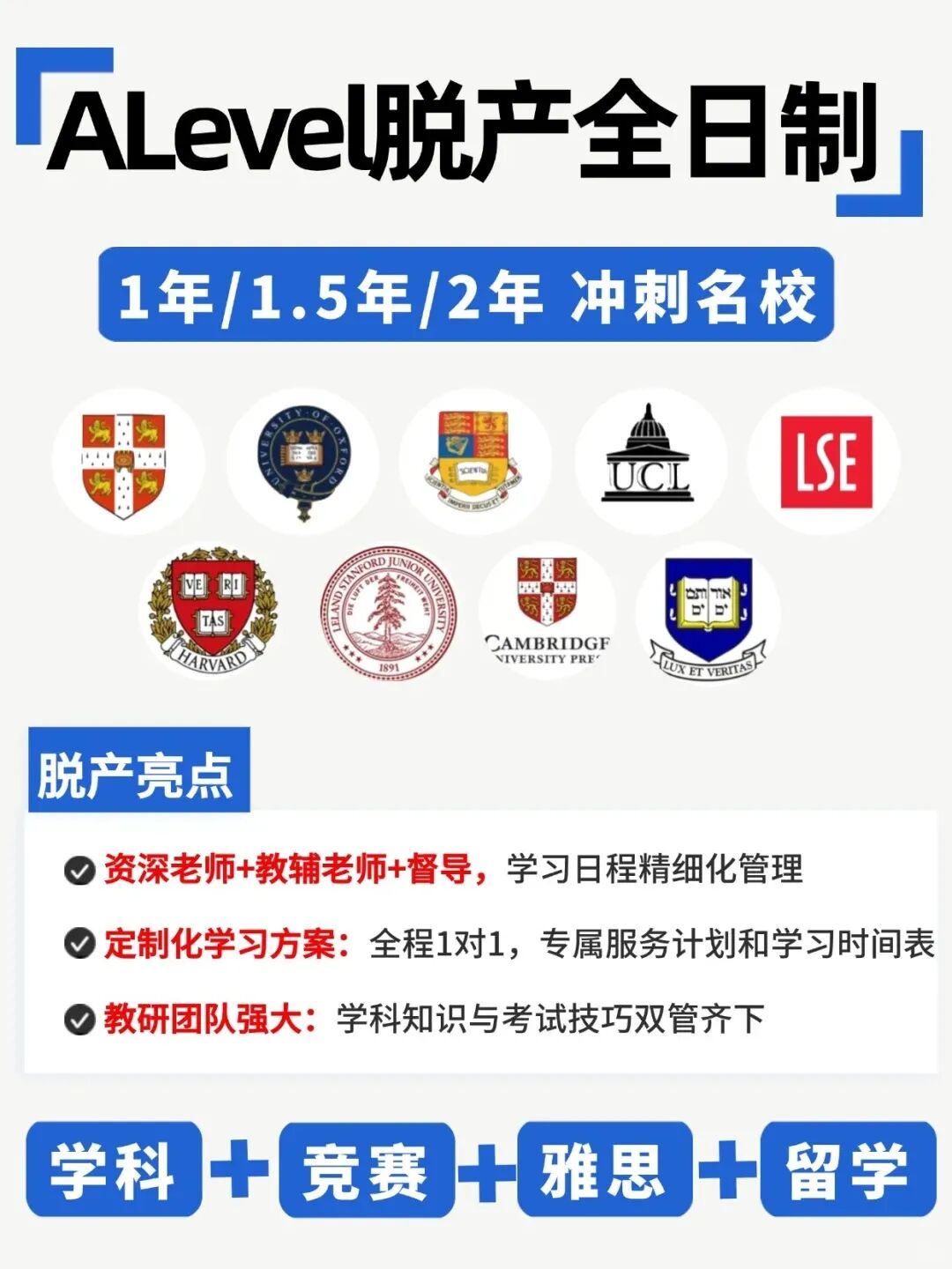 脱产学习A-Level真的值吗?为什么越来越多的家庭选择A-Level让孩子上岸名校? 脱产学习A-Level真的值吗?为什么越来越多的家庭选择A-Level让孩子上岸名校?