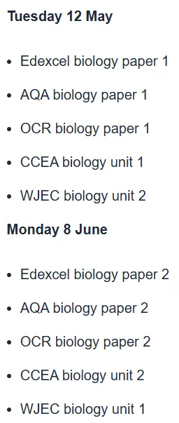 2026英国GCSE夏季大考时间公布！