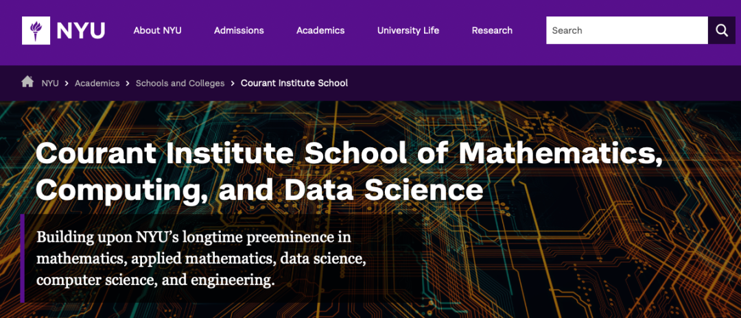 NYU上线全新数学+计算+数据科学学院!耶鲁、斯坦福早已布局:全美八大跨学科硬核项目大盘点 NYU上线全新数学+计算+数据科学学院!耶鲁、斯坦福早已布局:全美八大跨学科硬核项目大盘点
