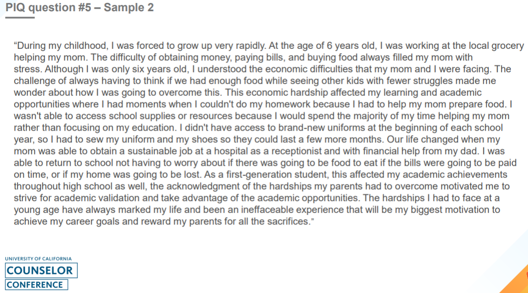 加州大学公布成功&失败 PIQ 文书示范!你的文书踩中这些痛点/要害了吗? 加州大学公布成功&失败 PIQ 文书示范!你的文书踩中这些痛点/要害了吗?