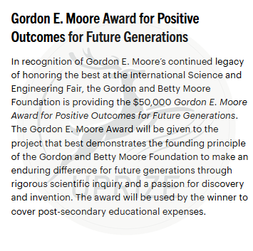 ISEF：国际科研硬核竞赛，通往世界顶尖高校的“绿色通道”