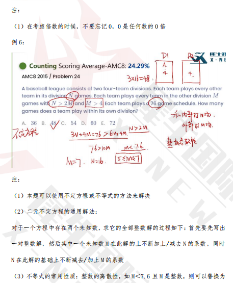 AMC8高分必备！掌握这六大高频考点，轻松冲击全球前1%！附AMC8报名全流程~