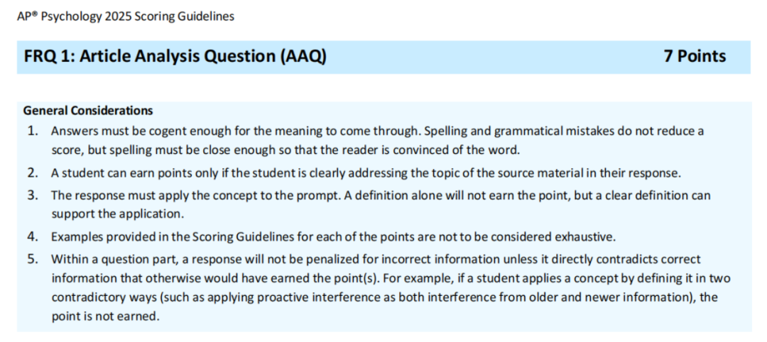 AP心理学各章节重点 AP心理学各章节重点